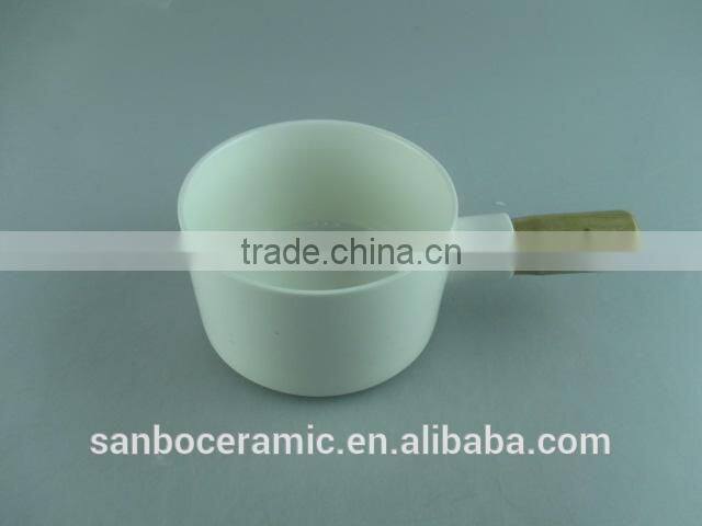 Cake Pan, Ceramic Frying Pan set with Wooden Handle