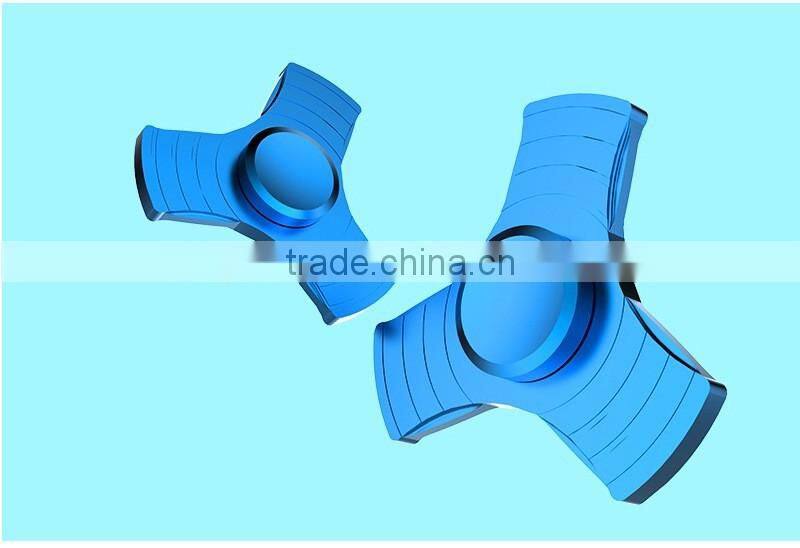 Wholesale metal Hand Finger spinner aluminum alloy tri Fidget Spinner