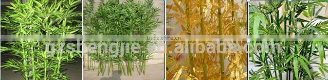 LXY160404 Green Plant Bamboo Bonsai,Artificial Fence Bamboo