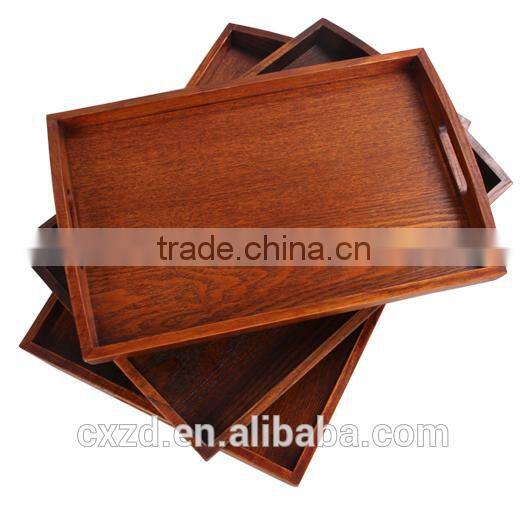 wholesale high quality wood tray