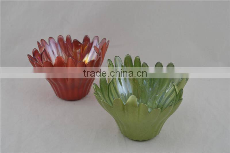 long stem votive candle holders glass christmas decoration