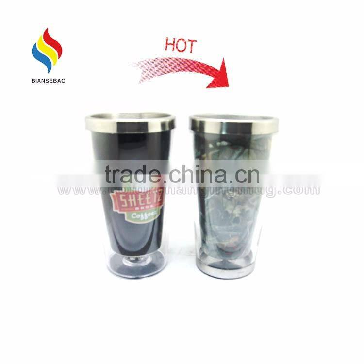 Magic Heat Sensitive tumbler stainless steel 20 oz