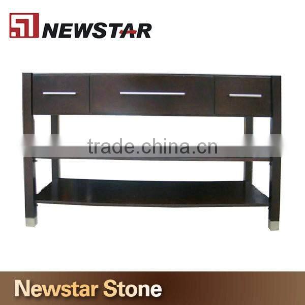 Hotel solid wood vanity base
