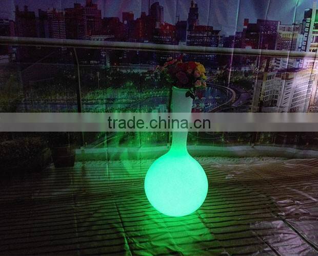 popular indoor and outdoor led flower vase light