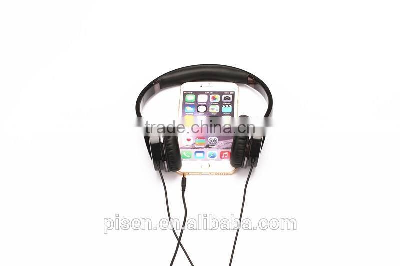 Pisen Multicolor 1.5m 5ft Guide Line Retractable Head Beam Reversible Ear Cap Handfree Wired Stereo Gaming Headset Headphone