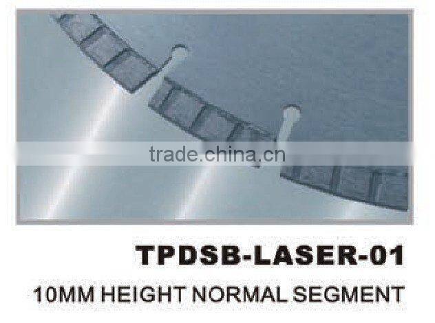 Laser welding diamond blade