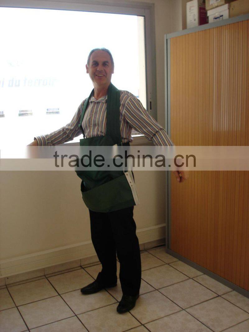 High quality easy polyester garden apron with pockets