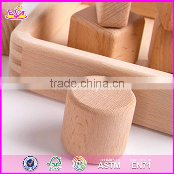 2017 New design best kids construct wooden building toys for sale W13A133