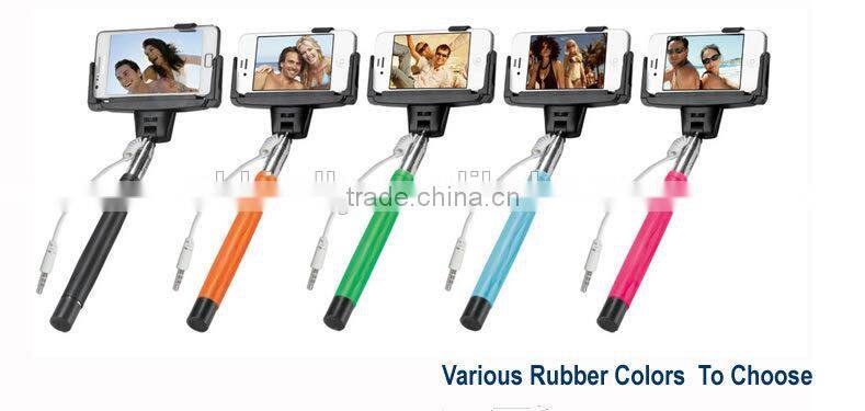 2015 sell hot New Arrival Wireless Mobile phone Selfie Stick, Handheld Bluetooth Selfie Monopod