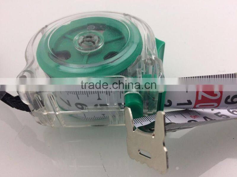 New design 5m/7.5m/10m double sides printed carbon steel measuring tape