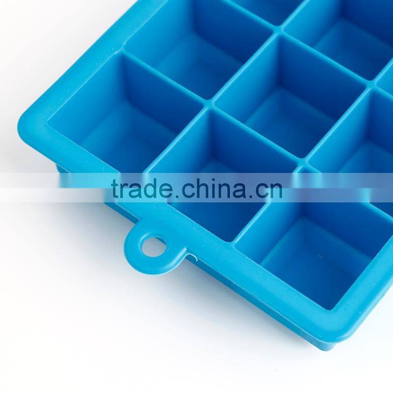 CBU20 Easy release silicone ice cube tray mold with 6 small cell Home ice maker silicone ice cube tray mold