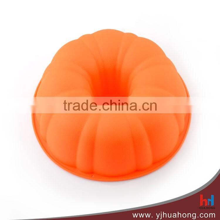 Different flower shaped 6 cups silicone cake mold (HCM-S17)