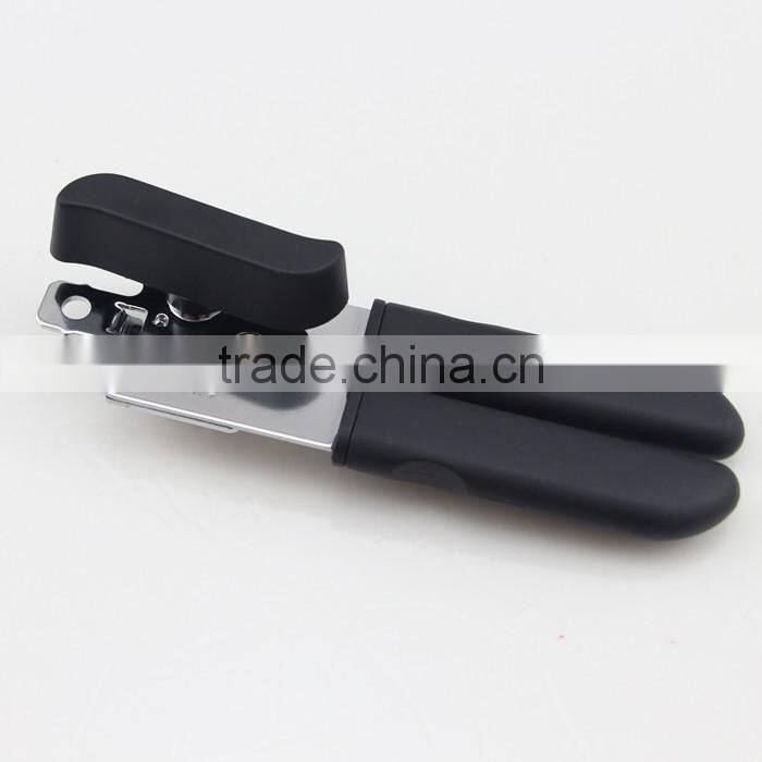 Black Handle Simply Use Kitchen Utensil Smooth Edge Can Opener