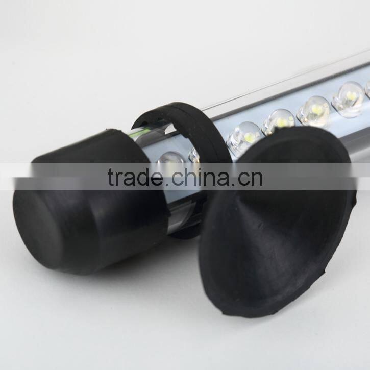 57 LED Aquarium Light Fish Tank Rockeries Waterproof Lamp 100-240V US Plug