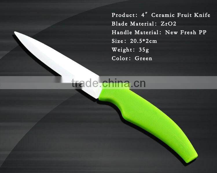 High Quality German Steel Available 4 Pieces Ceramic Knife