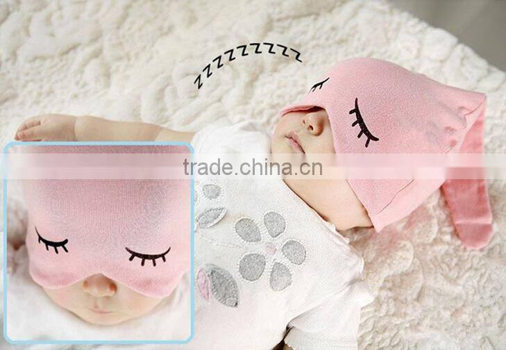 New baby Nightcap cartoon baby Nightcap Autumn And Winter baby Nightcap