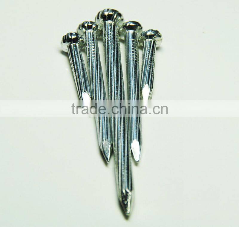 galvanized twisted/spiral shank steel concrete nails