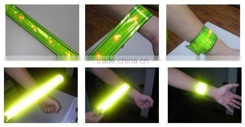 Reflective Slap Band With LED