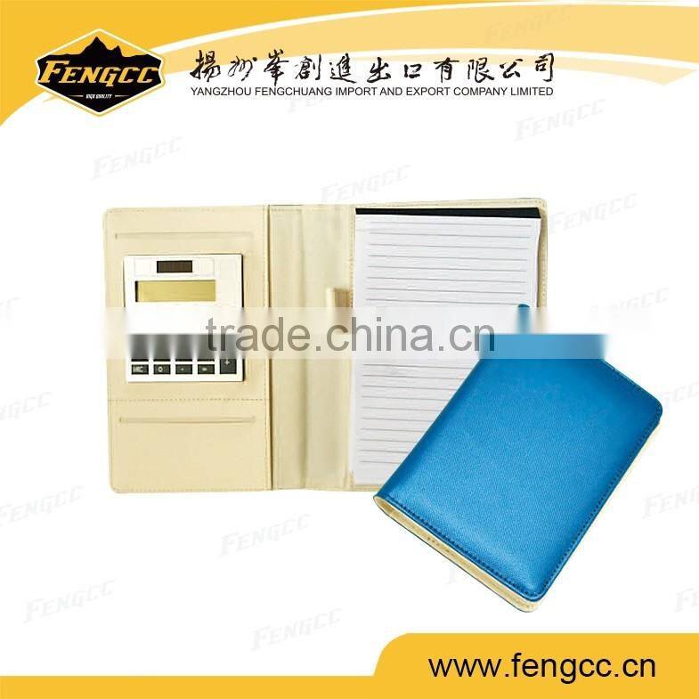 Hot Sale pocket notebook calculator with pen