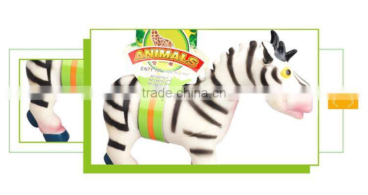 Most popular rubber plastic zebra toys for sale
