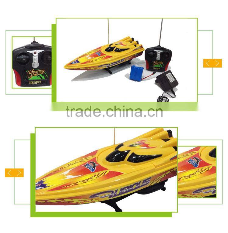 Hot Selling Kids Cheap Toy 4 Channel RC Speed Boat