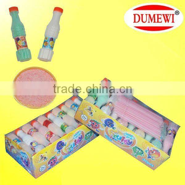 small cola bottle sour candy powder