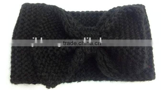 STOCK Wholesale crochet head wraps crochet bow knit headwrap