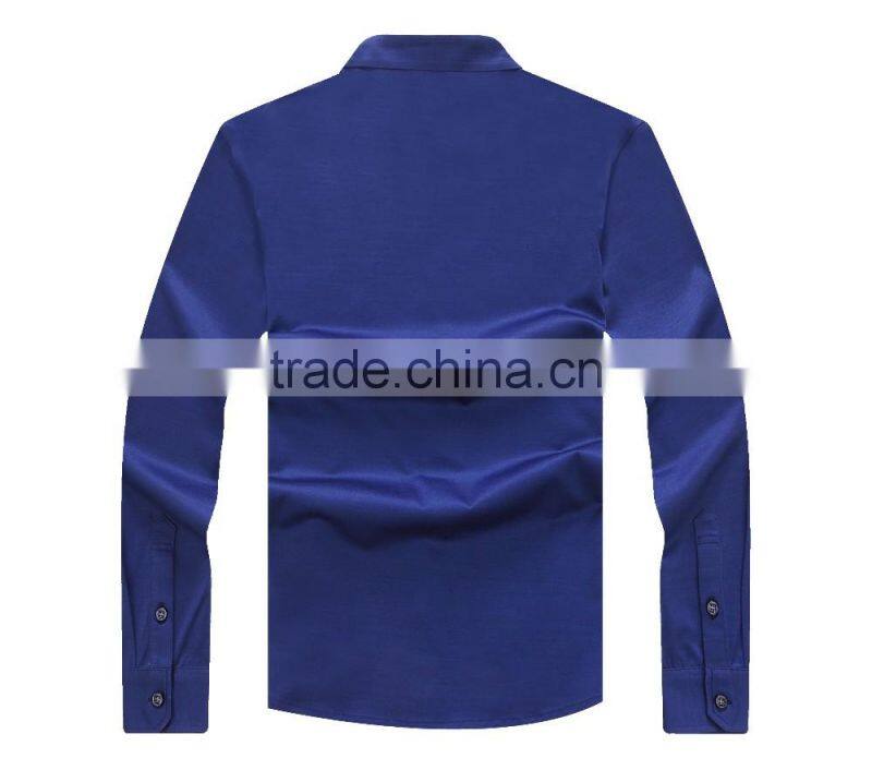 mens high quality slim fit blank customized mercerized cotton t shirt