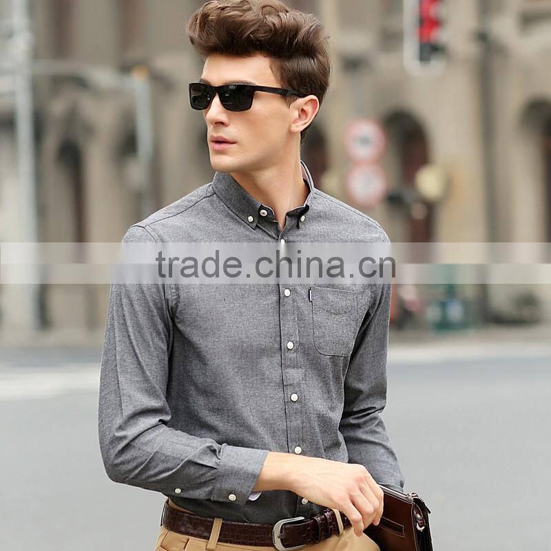 2016 autumn fashion shirt for men european dress shirts dress shirts men