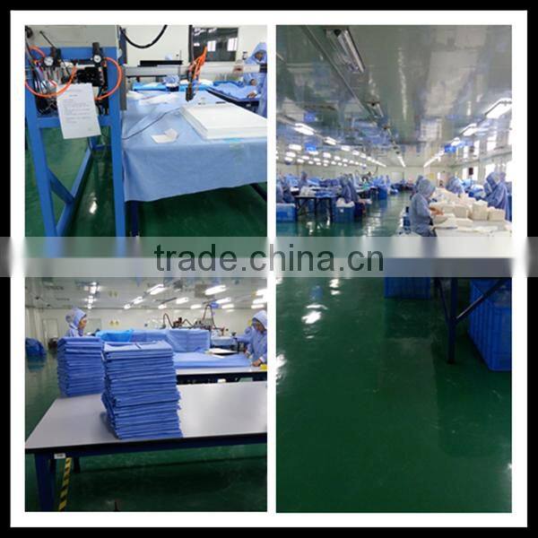 Non woven and PE Laminated Surgical Obstetric Drape Pack