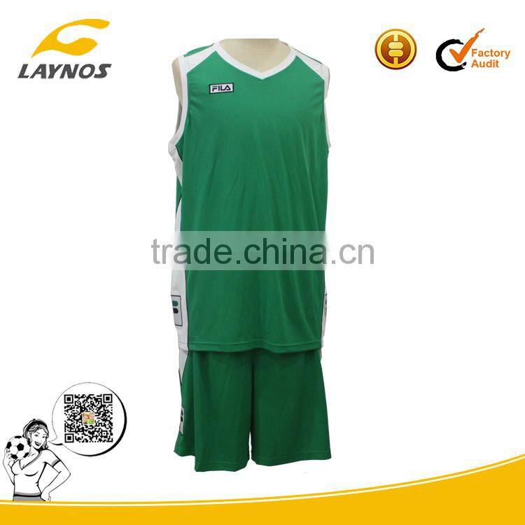 basketball jersey uniform design color green