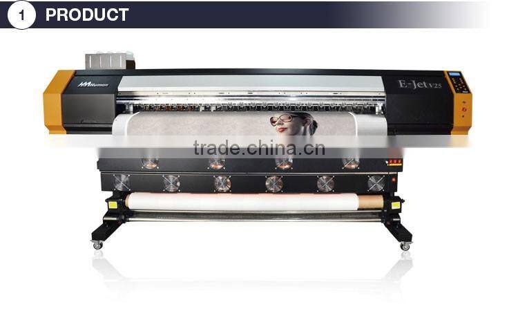 High quality digital 1.8m/6ft fabric roll to roll printing machine