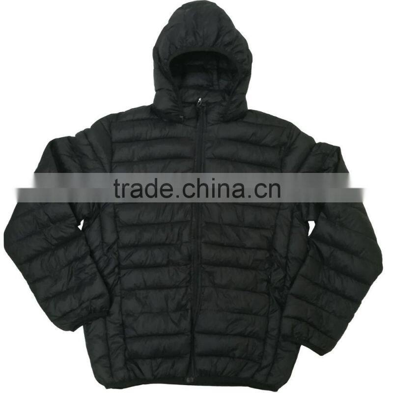 New apparel men jacket winter quilted padded jacket in stock