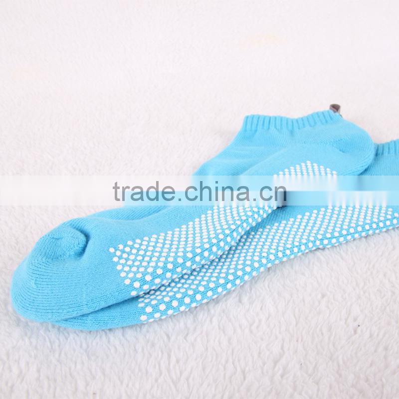 yoga organic cotton nonslip boat socks