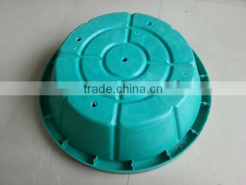 round firm smc fiberglass garden manhole cover