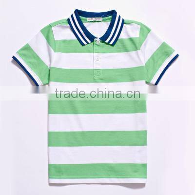 korean children clothing of polo shirt custom fashion stripe kids polo shirt wholesale children clothing usa