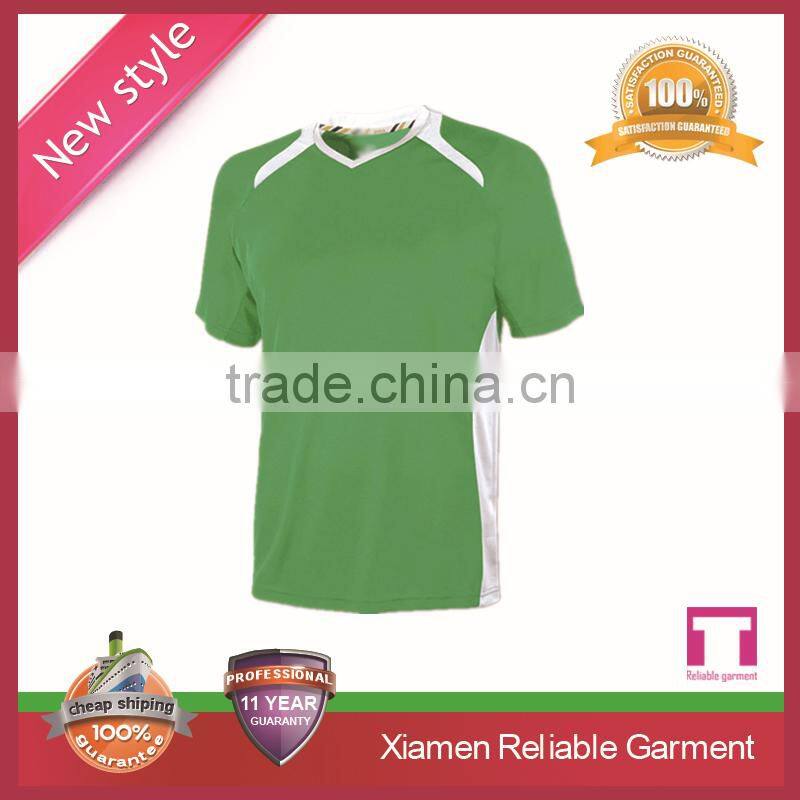 2016-2016 new season hot sale custom factory of soccer training jersey