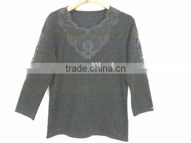 2016 black underwear sweater women sweater 12gg sweater