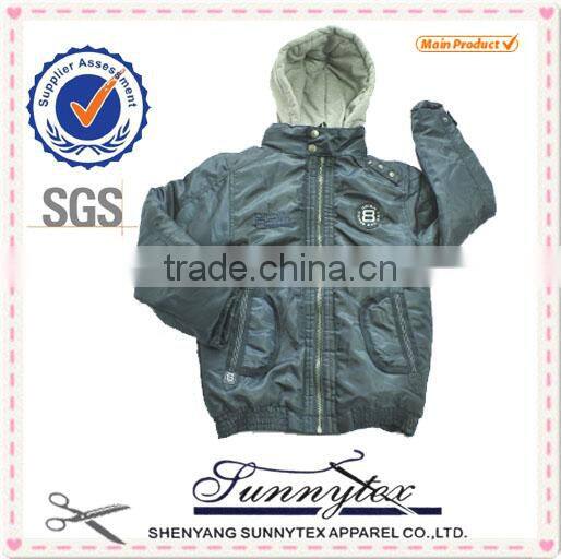 Sunnytex 2014 New Design Winter Child Clothes Boys Coat Jacket