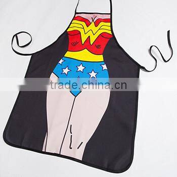 Design wholesale funny pattern kitchen apron