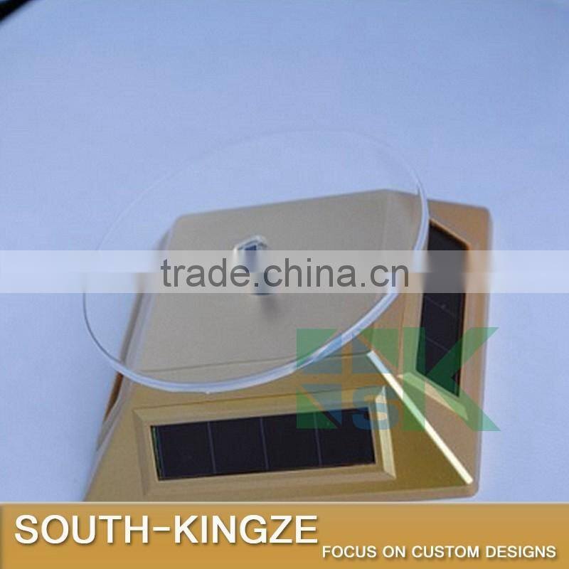 9x9x5cm Square Digital Solar Display Stand