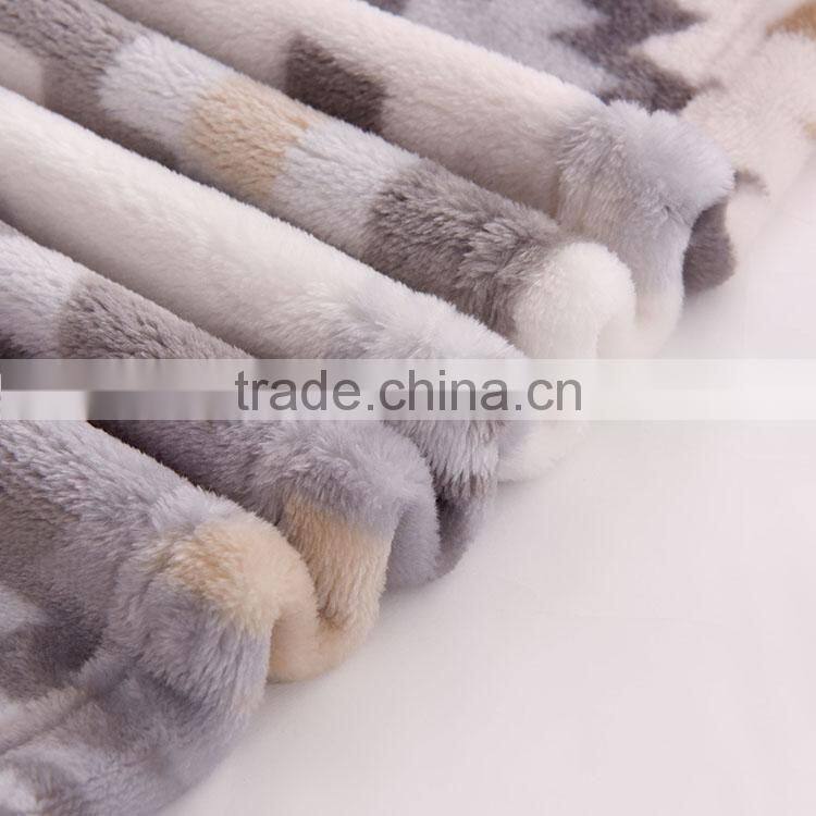 new design printed thick winter flannel fleece blanket