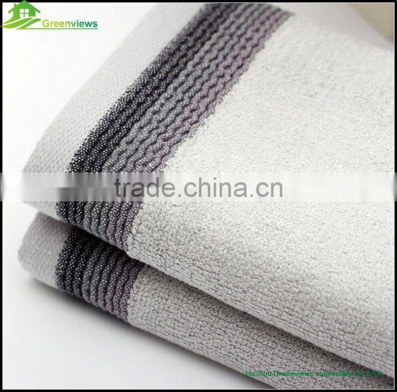 Eco-friendly Soft Bamboo Towel Set Factory Price Gift Bamboo Fiber Towel Set With Customized logo bamboo towel set
