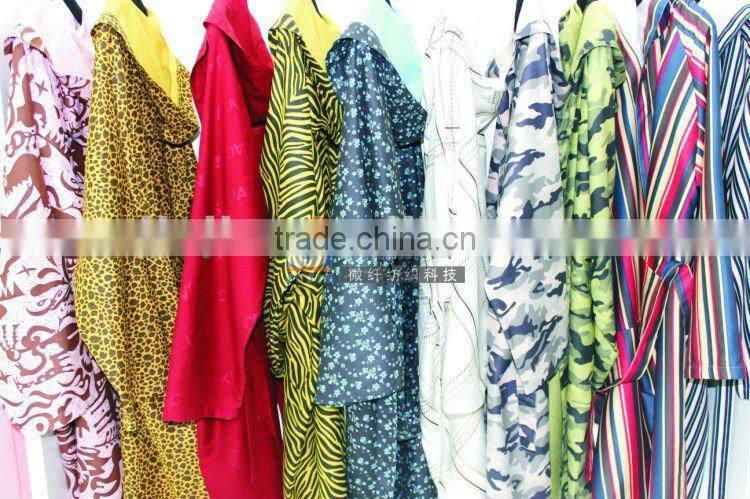 Super absorbent bath robe for man