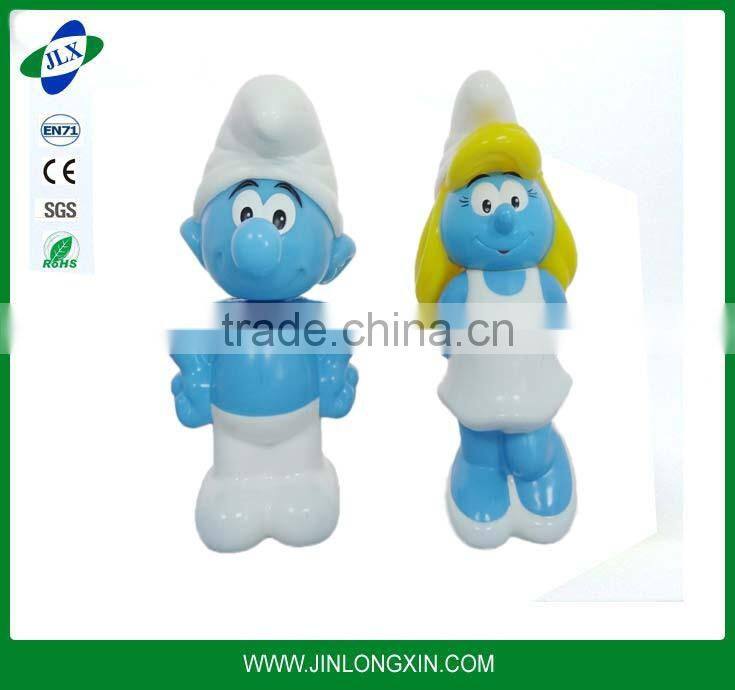 18cm height plastic shampoo bottle with screw cap