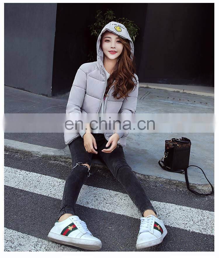 Down jacket new cotton women Korean version of the short paragraph hooded wild lovers loose clothes jacket