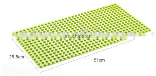 Plastic bricks big blocks toys buidling blocks slab toys blocks toys base plate OEM