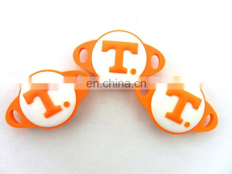 eco-friendly soft pvc custom shoelace tag shoelace charm