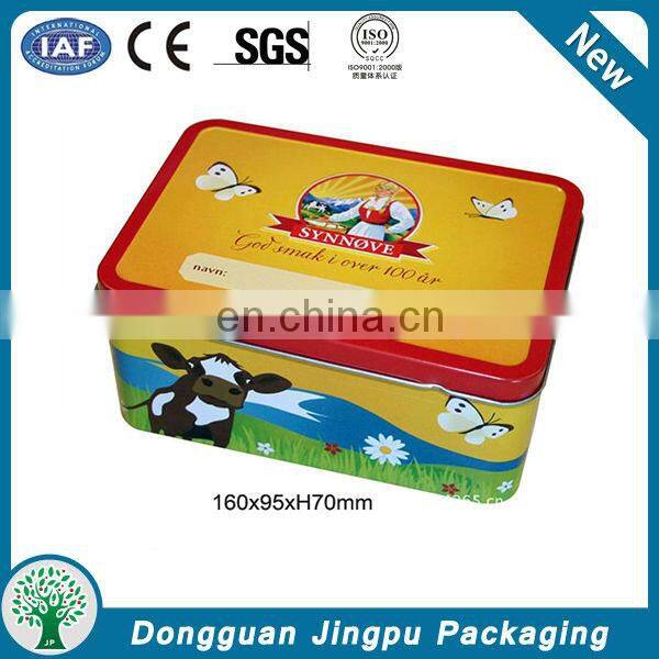 Luxury moistureproof metal t-shirt packaging tube
