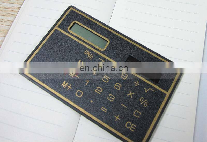 Solar Power 3mm Slim Full Function Emergency Calculator